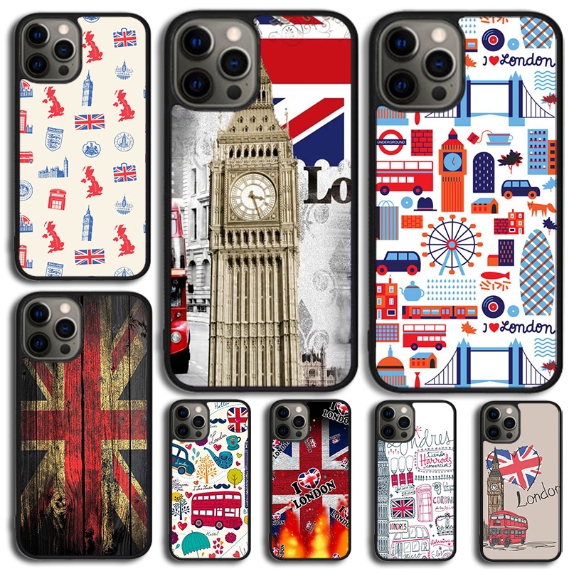 Phone Cases London - London Bus Inghilterra Big Ben Custodia